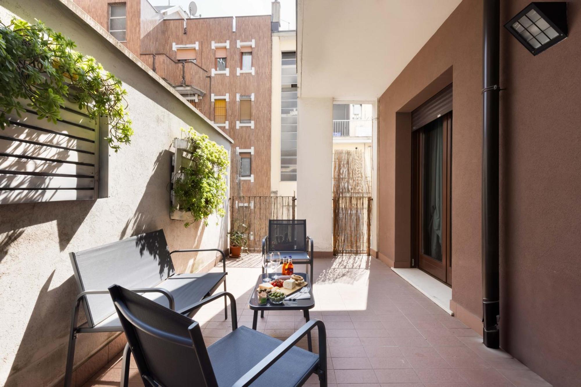 Appartement Terrace Con Parcheggio Incluso